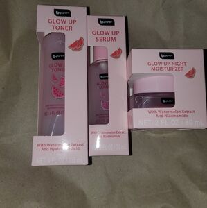 B•PURE GIFT SET OF TONER, SERUM AND NIGHT MOISTERIZER
